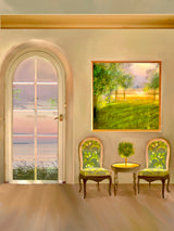 90 minutes Intuitive reading and painting, Your Life Journey. Very detailed painting.